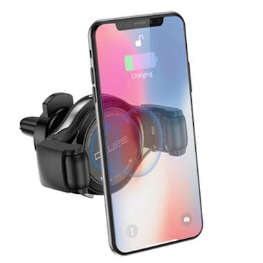 Avizar Soporte para coche + Cargador Qi 10W Carga rápida Avizar Soporte para coche + Cargador Qi 10W Carga rápida