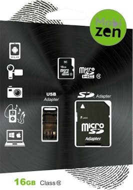 Mobizen 16GB MSD 4en1 CL10 USB/SD/MSD Mobizen 16GB MSD 4en1 CL10 USB/SD/MSD