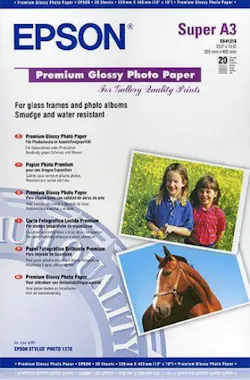 Epson Epson Premium Glossy Photo Paper, DIN A3+, 250 g/m Epson Epson Premium Glossy Photo Paper, DIN A3+, 250 g/m