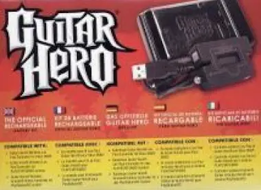 XBOX 360 Batería Recargable Guitar Hero 3 XBOX 360 Batería Recargable Guitar Hero 3