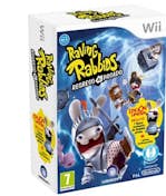 Wii Rabbids Regreso al Pasado + Figura
