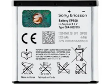 Sony Ericsson Batería EP500 Sony Ericsson Batería EP500