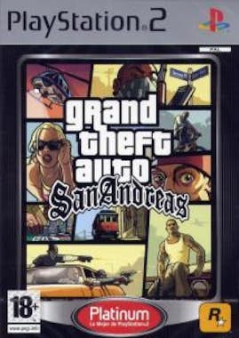 Take 2 Grand Thef Auto San Andreas PS2 platino Take 2 Grand Thef Auto San Andreas PS2 platino