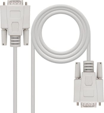 Nanocable Nanocable 10.14.0102 cable de serie Beige 1,8 m DB Nanocable Nanocable 10.14.0102 cable de serie Beige 1,8 m DB