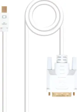 Nanocable Nanocable Cable conversor Mini DP a DVI, Mini DP/M Nanocable Nanocable Cable conversor Mini DP a DVI, Mini DP/M
