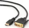 Gembird Gembird 5m, HDMI/DVI, M/M DVI-D Negro Gembird Gembird 5m, HDMI/DVI, M/M DVI-D Negro