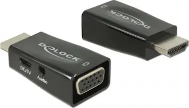 Delock DeLOCK 65901 adaptador de cable HDMI A VGA & 3.5 m Delock DeLOCK 65901 adaptador de cable HDMI A VGA & 3.5 m