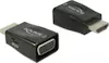 Delock DeLOCK 65902 adaptador de cable HDMI A VGA Negro Delock DeLOCK 65902 adaptador de cable HDMI A VGA Negro
