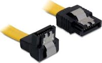 Delock DeLOCK 0.5m SATA M/M cable de SATA 0,5 m Amarillo