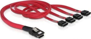Delock DeLOCK Cable mini SAS 36pin to 4x SATA cable SCSI Delock DeLOCK Cable mini SAS 36pin to 4x SATA cable SCSI