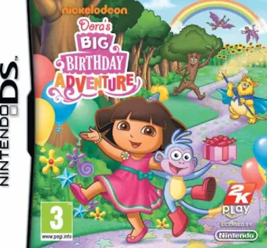 NDS La Gran Aventura del Cumpleaños de Dora NDS La Gran Aventura del Cumpleaños de Dora