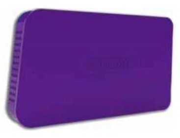 approx apphdd05 25 pulgadas pulgadas purpura usb con suministro de corriente