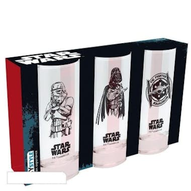 Paladone Pack 3 Vasos Cristal Star Wars Paladone Pack 3 Vasos Cristal Star Wars