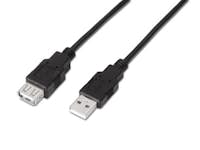 Generica AISENS A101-0016 cable USB 1,8 m USB A Negro
