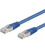 GooBay Goobay CAT 5-100 SFTP Blue 1m cable de red Azul GooBay Goobay CAT 5-100 SFTP Blue 1m cable de red Azul