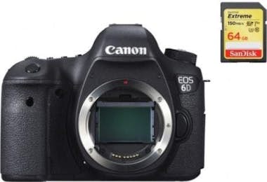 Canon CANON EOS 6D Cuerpo + tarjeta SD de 64 GB Canon CANON EOS 6D Cuerpo + tarjeta SD de 64 GB