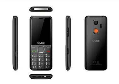 Qubo Telefono 2.4 Xeus Negro Qubo Telefono 2.4 Xeus Negro