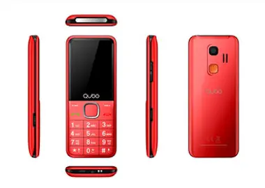 Qubo Telefono 2.4 Xeus Rojo Qubo Telefono 2.4 Xeus Rojo