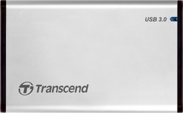 transcend storejet 25s3 25 pulgadas pulgadas plata usb con suministro de corriente