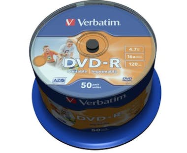 Verbatim Verbatim 43533 DVD en blanco 4,7 GB DVD-R 50 pieza Verbatim Verbatim 43533 DVD en blanco 4,7 GB DVD-R 50 pieza