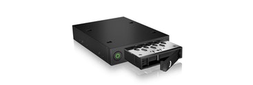 icy box ib-2212ssk 25 pulgadas pulgadas carcasa de disco durossd negro