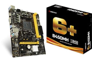 Biostar Biostar B450MH placa base Zócalo AM4 Micro ATX AMD Biostar Biostar B450MH placa base Zócalo AM4 Micro ATX AMD