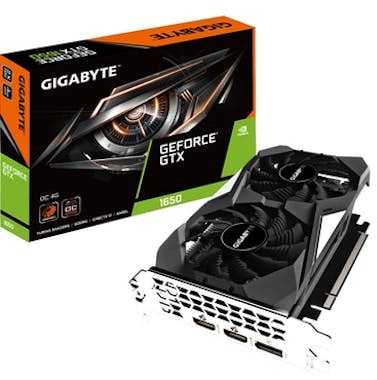 Gigabyte Gigabyte GV-N1650OC-4GD tarjeta gráfica GeForce GT Gigabyte Gigabyte GV-N1650OC-4GD tarjeta gráfica GeForce GT