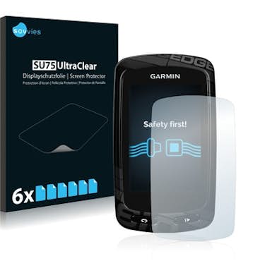 Savvies Protector de Pantalla para Garmin Edge 810 [6 Unid Savvies Protector de Pantalla para Garmin Edge 810 [6 Unid