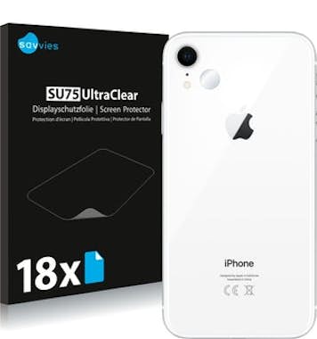Savvies Protector de Pantalla para Apple iPhone XR (Camara Savvies Protector de Pantalla para Apple iPhone XR (Camara