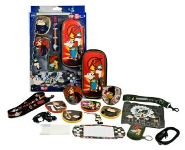 psp pack phineas  ferb 2d