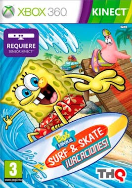 XBOX 360 KINECT Bob Esponja Surf & Skate ¡Vacaciones! XBOX 360 KINECT Bob Esponja Surf & Skate ¡Vacaciones!