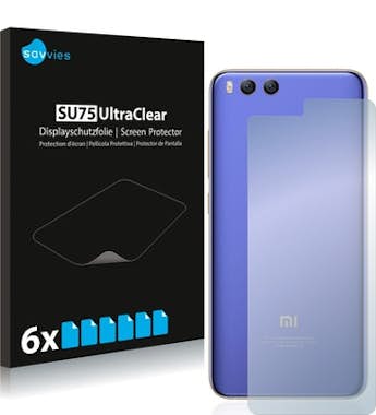 Savvies Protector de Pantalla para Xiaomi Mi6 (Trasero) [6 Savvies Protector de Pantalla para Xiaomi Mi6 (Trasero) [6