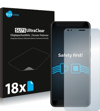 Savvies Protector de Pantalla para ZTE Blade V9 [18 Unidad Savvies Protector de Pantalla para ZTE Blade V9 [18 Unidad