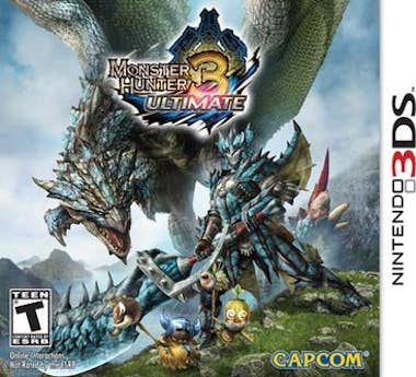 Nintendo Nintendo Monster Hunter 3 Ultimate, 3DS vídeo jueg Nintendo Nintendo Monster Hunter 3 Ultimate, 3DS vídeo jueg