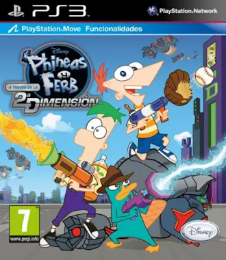 Sony Phineas & Ferb A través de la Segunda Dimensión Sony Phineas & Ferb A través de la Segunda Dimensión