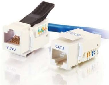 C2G C2G Cat6 RJ45 UTP Toolless Keystone Jack C2G C2G Cat6 RJ45 UTP Toolless Keystone Jack