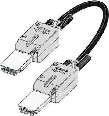 Cisco Cisco STACK-T2-1M= cable de red Negro Cisco Cisco STACK-T2-1M= cable de red Negro