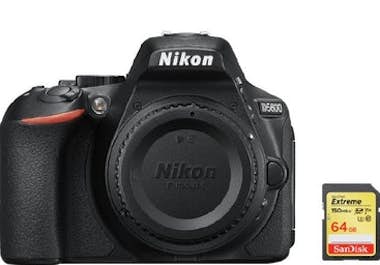 Nikon NIKON D5600 Cuerpo + tarjeta SD de 64 GB Nikon NIKON D5600 Cuerpo + tarjeta SD de 64 GB