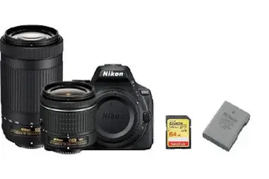 Nikon NIKON D5600 TWIN KIT AF-P 18-55MM F3.5-5.6G VR AF- Nikon NIKON D5600 TWIN KIT AF-P 18-55MM F3.5-5.6G VR AF-