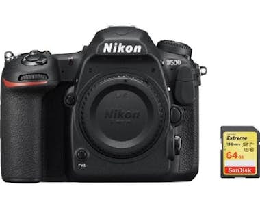 Nikon NIKON D500 Cuerpo + tarjeta SD de 64 GB Nikon NIKON D500 Cuerpo + tarjeta SD de 64 GB