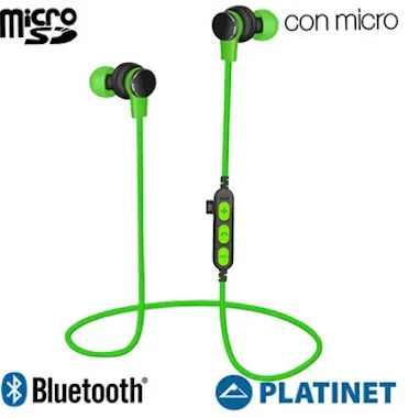 Platinet Auriculares Stereo Bluetooth Deportivos Magneticos Platinet Auriculares Stereo Bluetooth Deportivos Magneticos