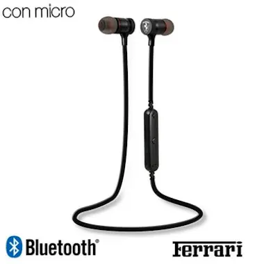 Ferrari Auriculares Stereo Bluetooth Deportivos Universal Ferrari Auriculares Stereo Bluetooth Deportivos Universal