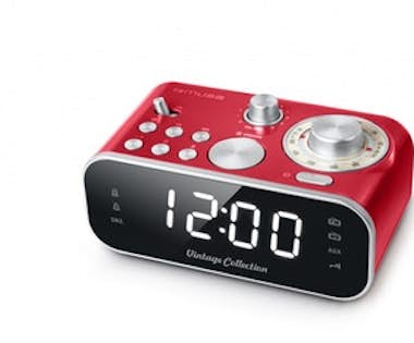 Muse Muse M-18CRD radio Reloj Analógica Rojo Muse Muse M-18CRD radio Reloj Analógica Rojo
