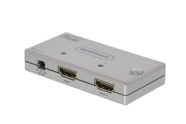 Bandridge Conmutador HDMI 2-Port Ultra HD Plata NE550618635 Bandridge Conmutador HDMI 2-Port Ultra HD Plata NE550618635