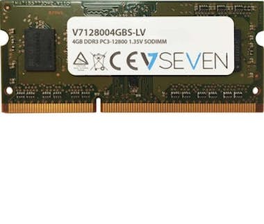 V7 V7 4GB DDR3 1600MHz SO-DIMM módulo de memoria V7 V7 4GB DDR3 1600MHz SO-DIMM módulo de memoria