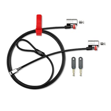 Kensington Kensington Cable de seguridad para portátil doble Kensington Kensington Cable de seguridad para portátil doble