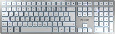 Cherry CHERRY KC 6000 SLIM teclado USB QWERTZ Alemán Plat Cherry CHERRY KC 6000 SLIM teclado USB QWERTZ Alemán Plat