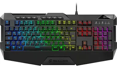 Sharkoon Sharkoon SKILLER SGK4 teclado USB QWERTZ Alemán Ne Sharkoon Sharkoon SKILLER SGK4 teclado USB QWERTZ Alemán Ne