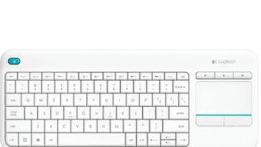 Logitech Logitech K400 Plus teclado RF inalámbrico QWERTZ A Logitech Logitech K400 Plus teclado RF inalámbrico QWERTZ A