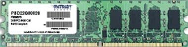 Patriot Memory Patriot Memory 2GB PC2-6400 módulo de memoria DDR2